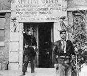 Bearded soldier Gardner in "Raintree Country"